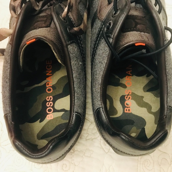 NEW HUGO BOSS Boss Orange Orla Sneakers Sz US11 - Picture 4 of 8